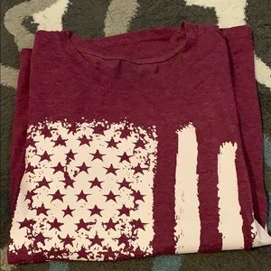 American flag tee shirt